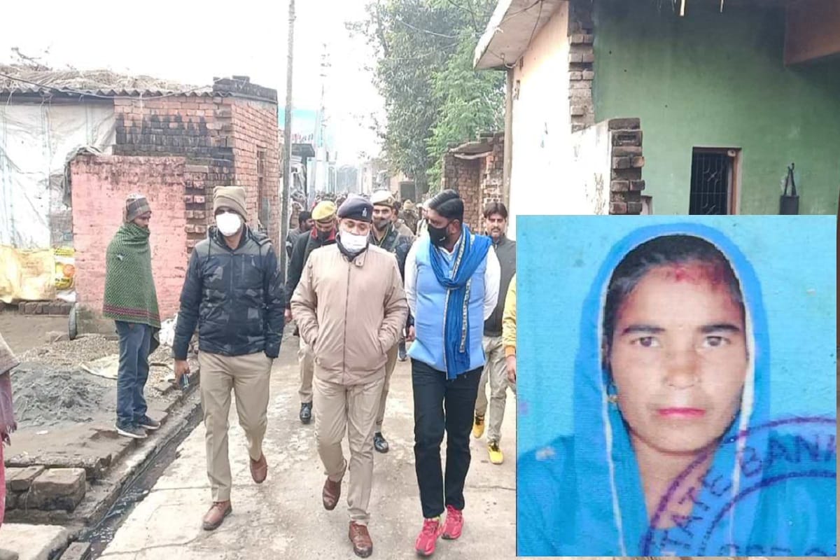 UP Crime: A woman has murdered and dead body found in a farm in village of Saharanpur