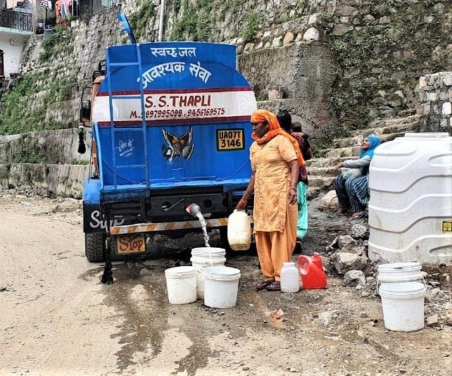 Drinking water scheme could not be completed even in a year