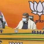 यूपी प्रभारी धर्मेंद्र प्रधान ने प्रेस कांफ्रेंस कर प्रत्याशियों की सूची जारी की।