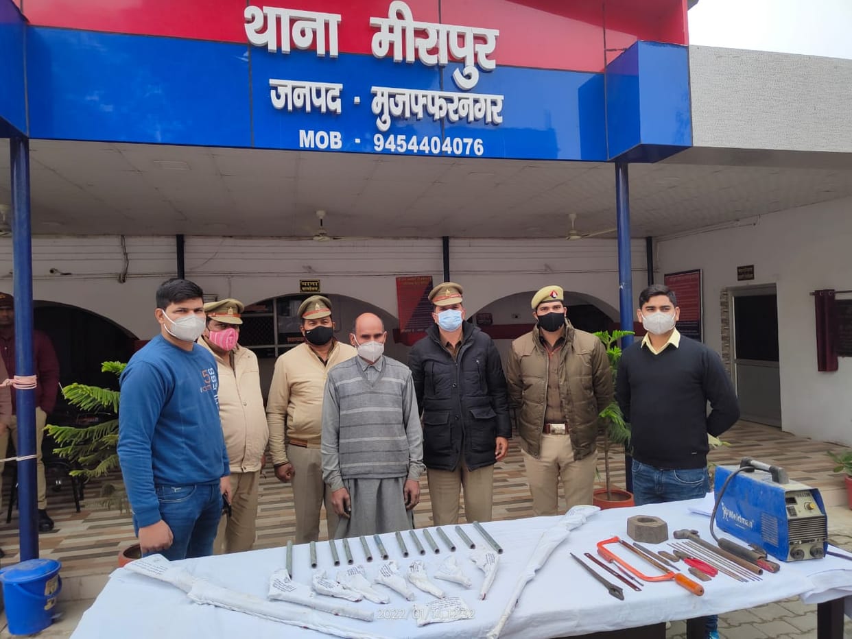 Illegal firearm making factory caught, top ten criminals arrested