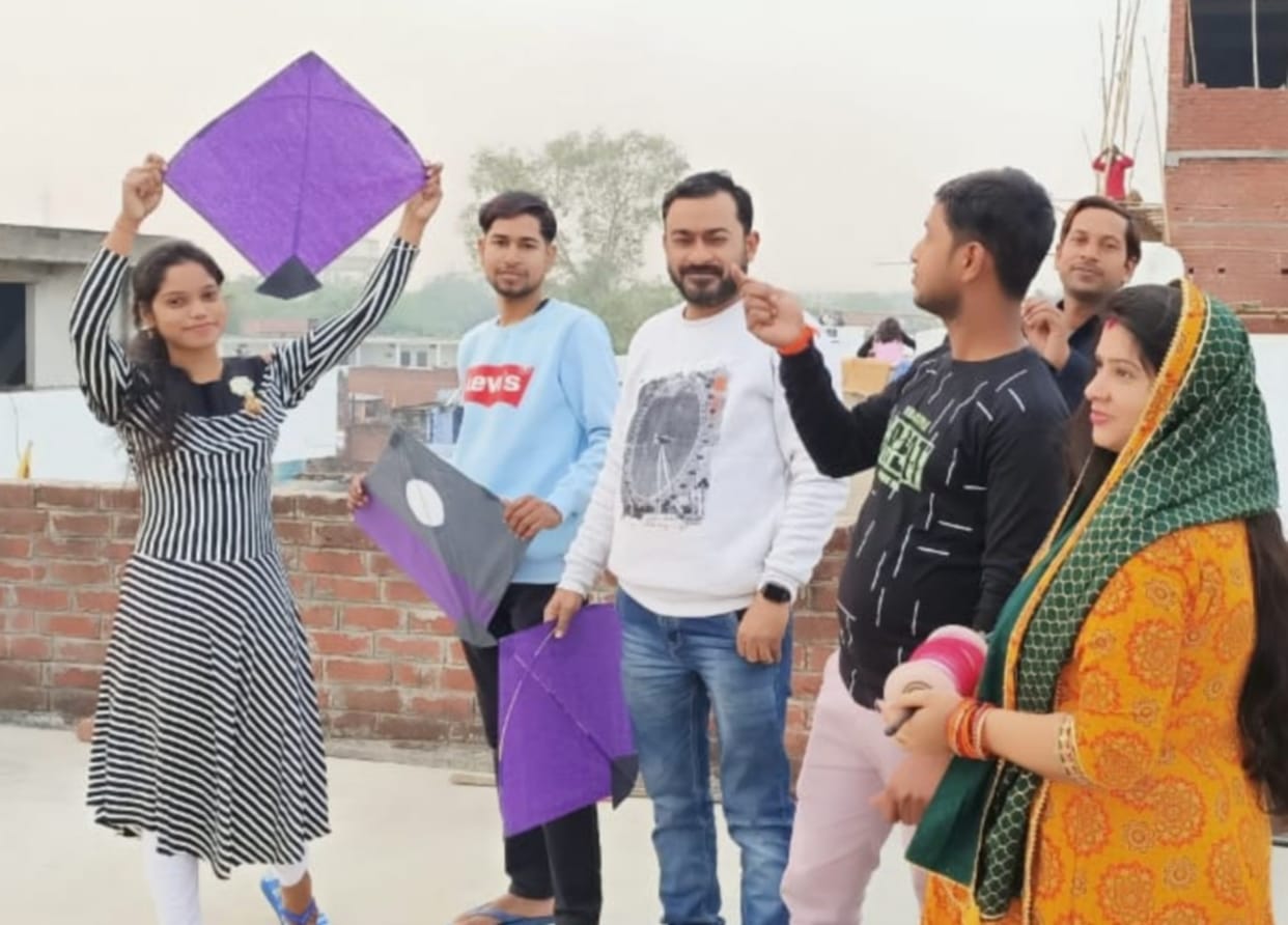 ?????-??? ?? ??? ???? ?? ???? Some celebrated Makar Sankranti with bathing and donation, some would celebrate today