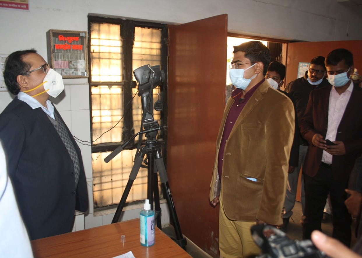 Thermal screening machine found defective in CMO office
