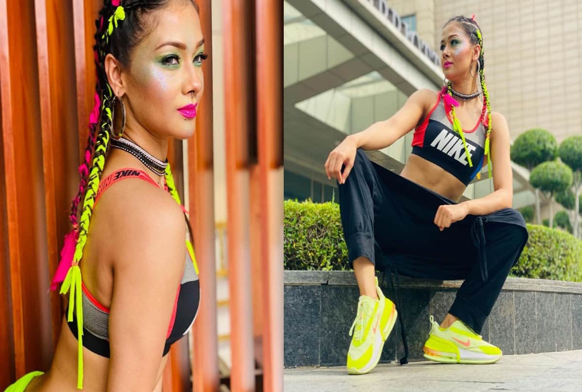 Khesari Lal Yadav Do Ghoont Song Actress Namrata Malla Zenith, See Photos