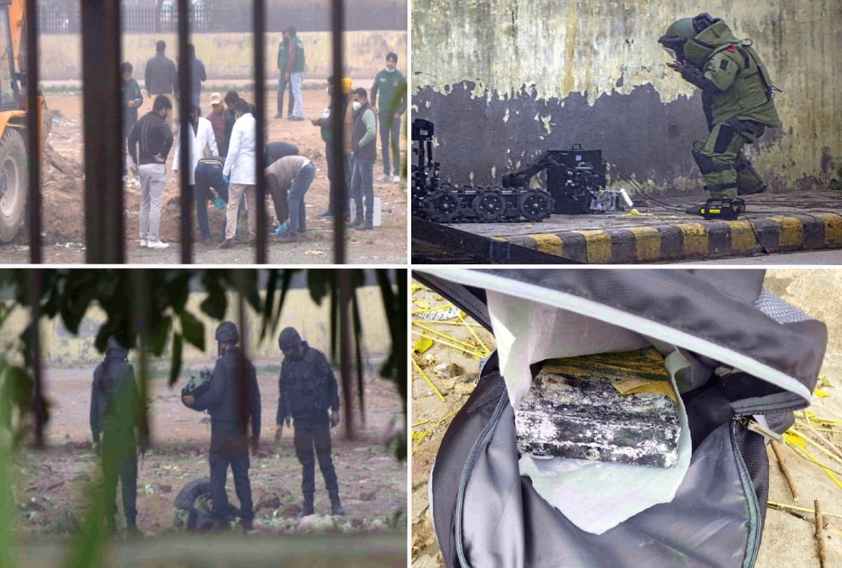 IED found in Ghazipur flower market kept in abandoned bag in iron tiffin NSG identified by robotic container