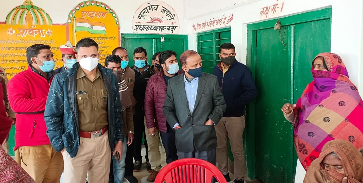 DM angry over low vaccination in Amritpur and Rajpur