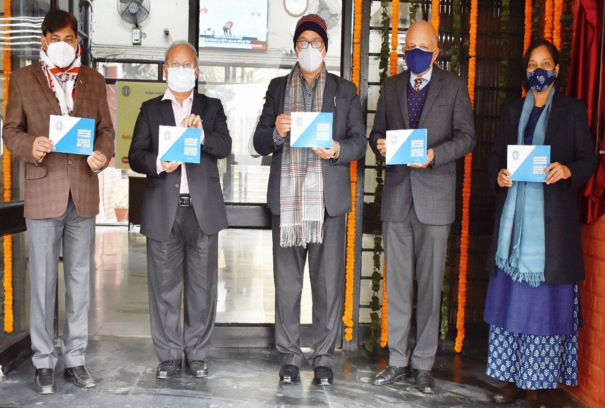IIMC new logo Inaugurated by Prof. Sanjay Dwivedi