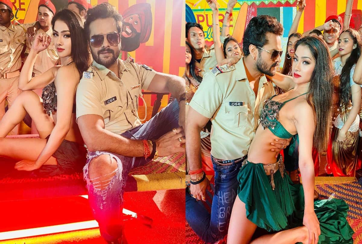 Khesari Lal Yadav Do Ghoont Song Actress Namrata Malla Zenith, See Photos