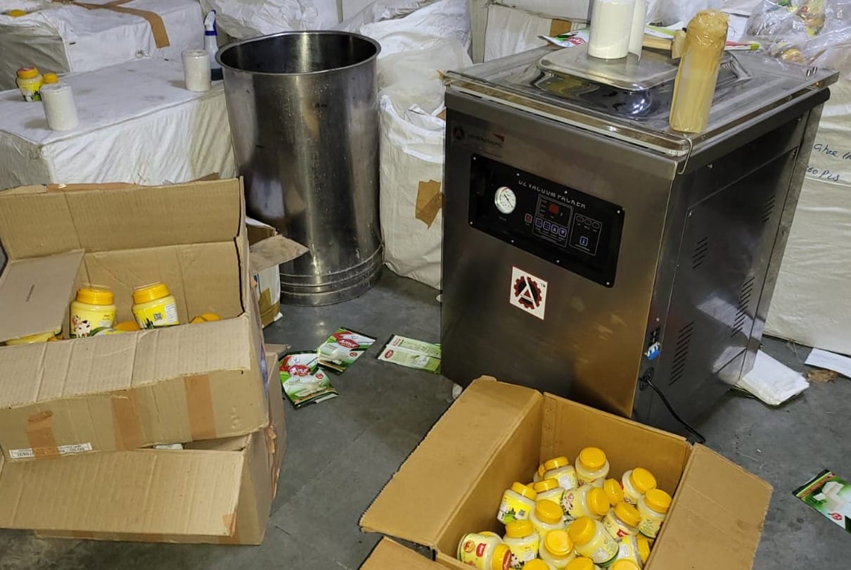Indore: Fake ghee and adulterated cheese used to be made in the factory, business of more than one million every month...