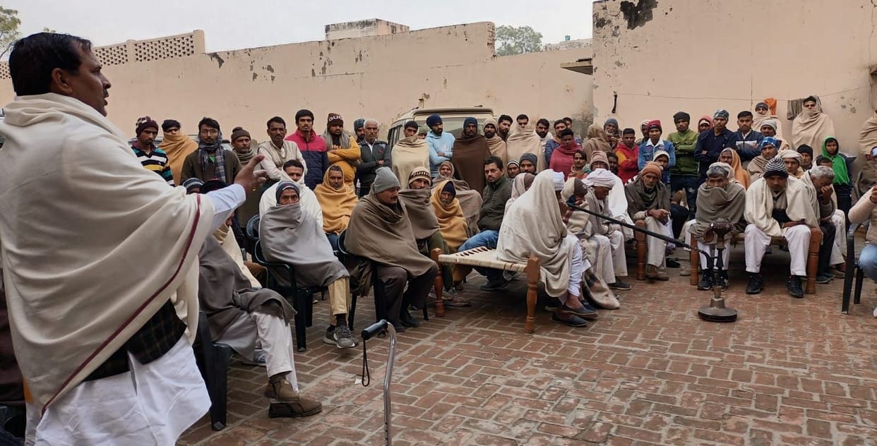 Voices of protest became vocal on Prasanna Choudhary's ticket