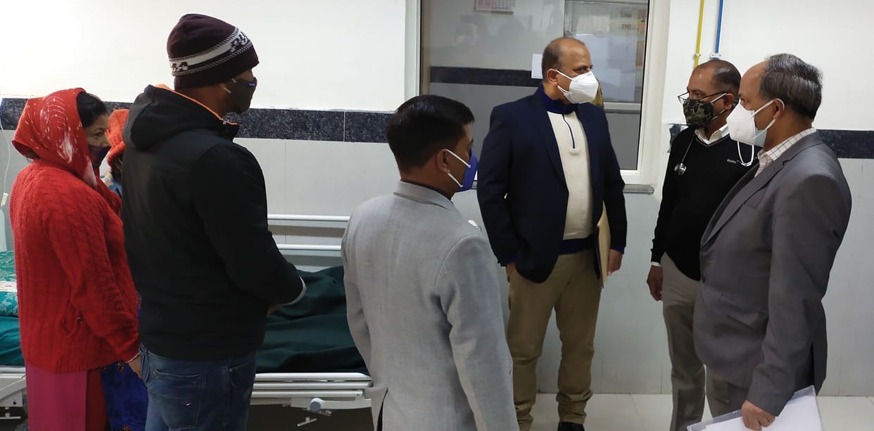 Inspection of Medical College By NMC