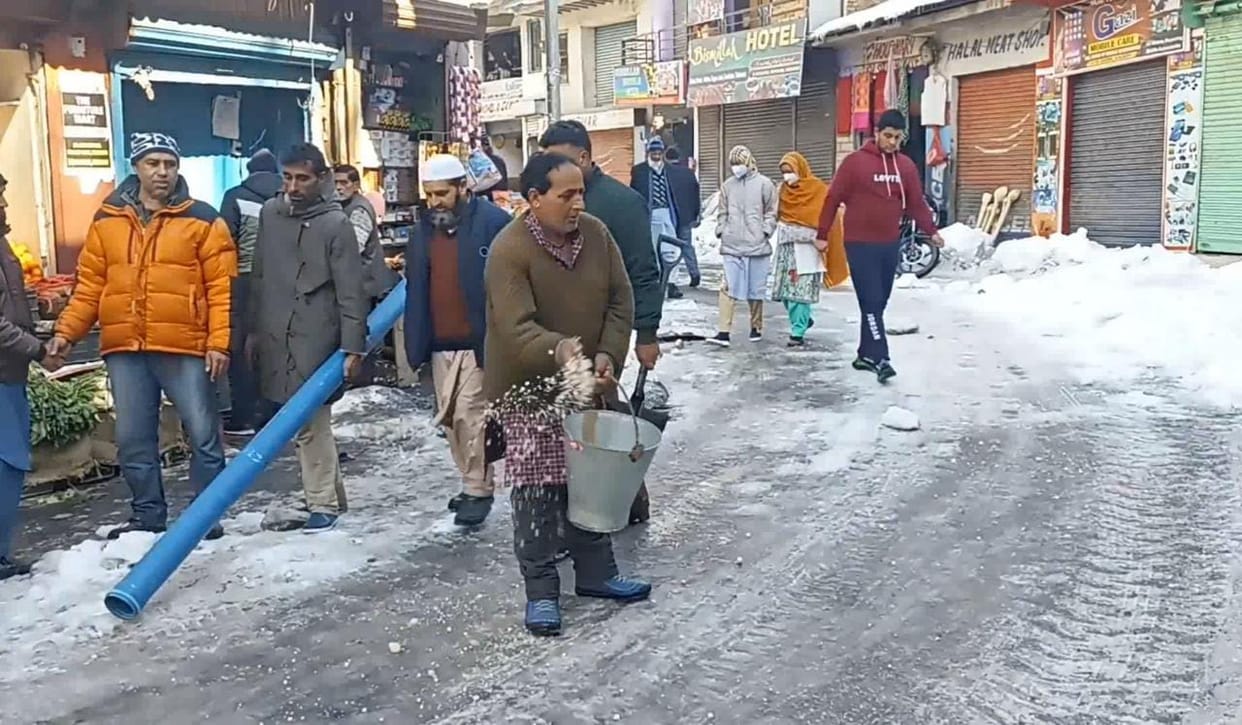 Snow fall