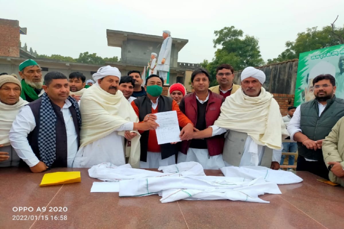 UP Election: Rajpal Baliyan will be given symbol by Rakesh Tikait in Sisauli village of Muzaffarnagar