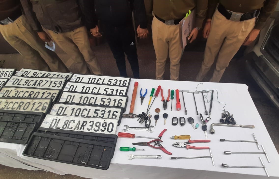 'Car Raja' arrested for stealing cars on demand