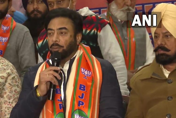 Punjab Congress MLA Dr Harjot Kamal joins the Bharatiya Janata Party