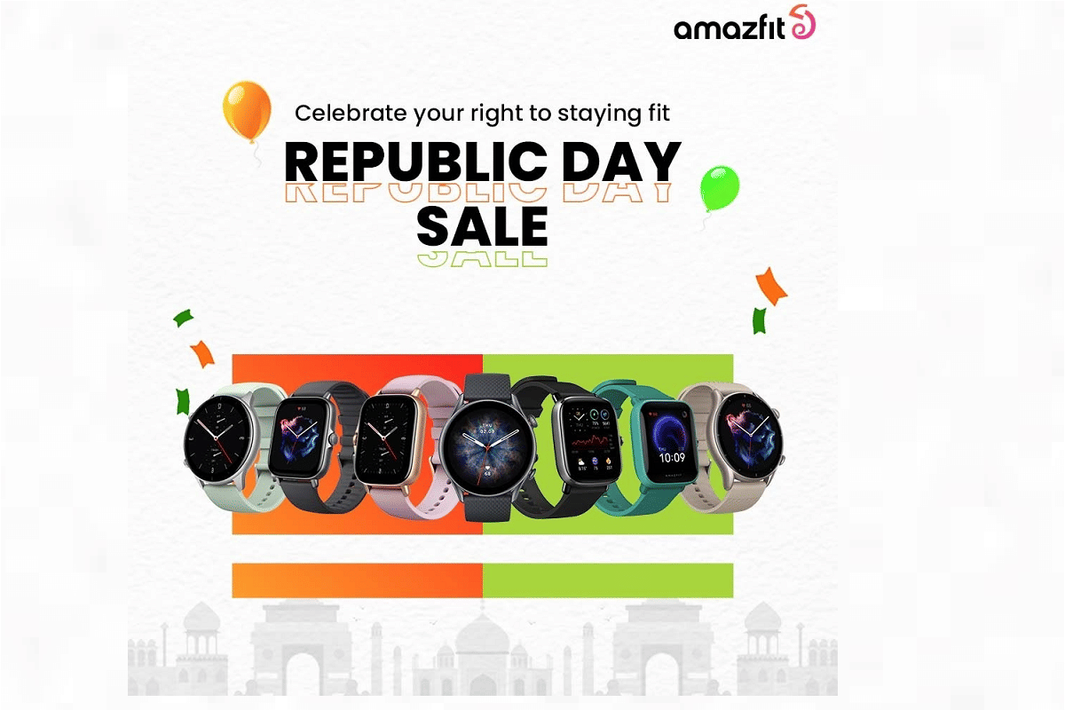 Amazon Republic Day offers 2022 Amazfit smartwatches on great discounts