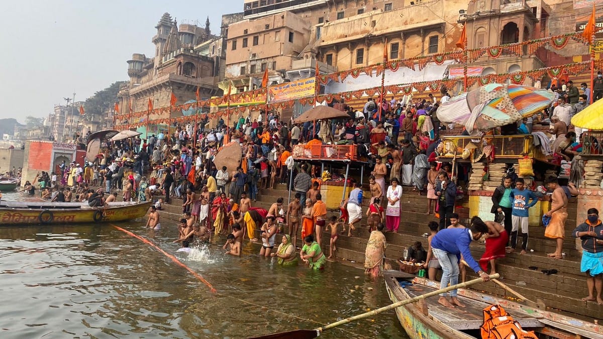 Magha Purnima 2022 ganga snan in kashi varanasi Preparations completed know shubh muhurat  of holy dip