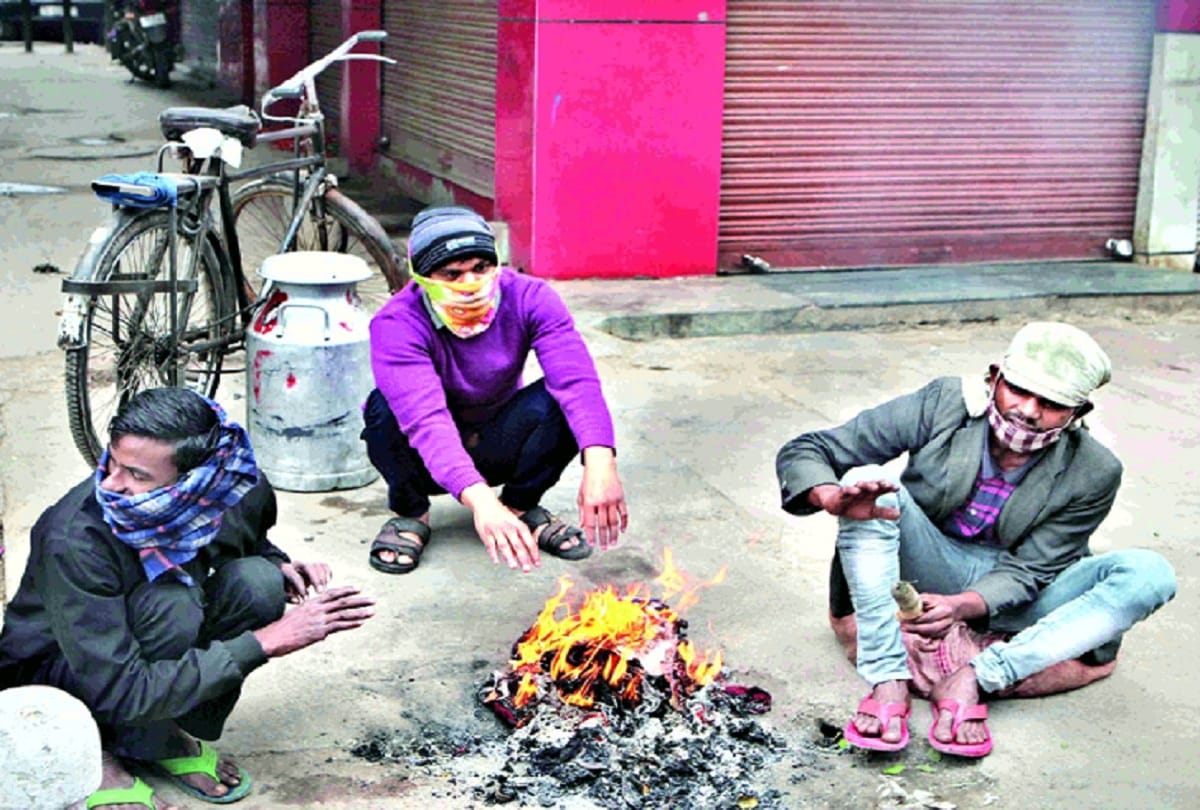 Melting cold in Delhi-NCR, winter will not subside now, orange alert today
