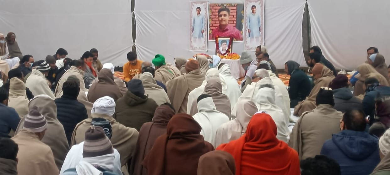 Tributes paid to son of BJP leader and former head