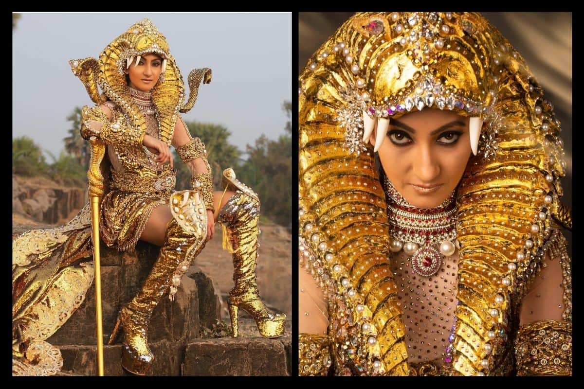 India Mrs World 2022 representative Navdeep Kaur stuns in Kundalini-Chakra inspired outfit