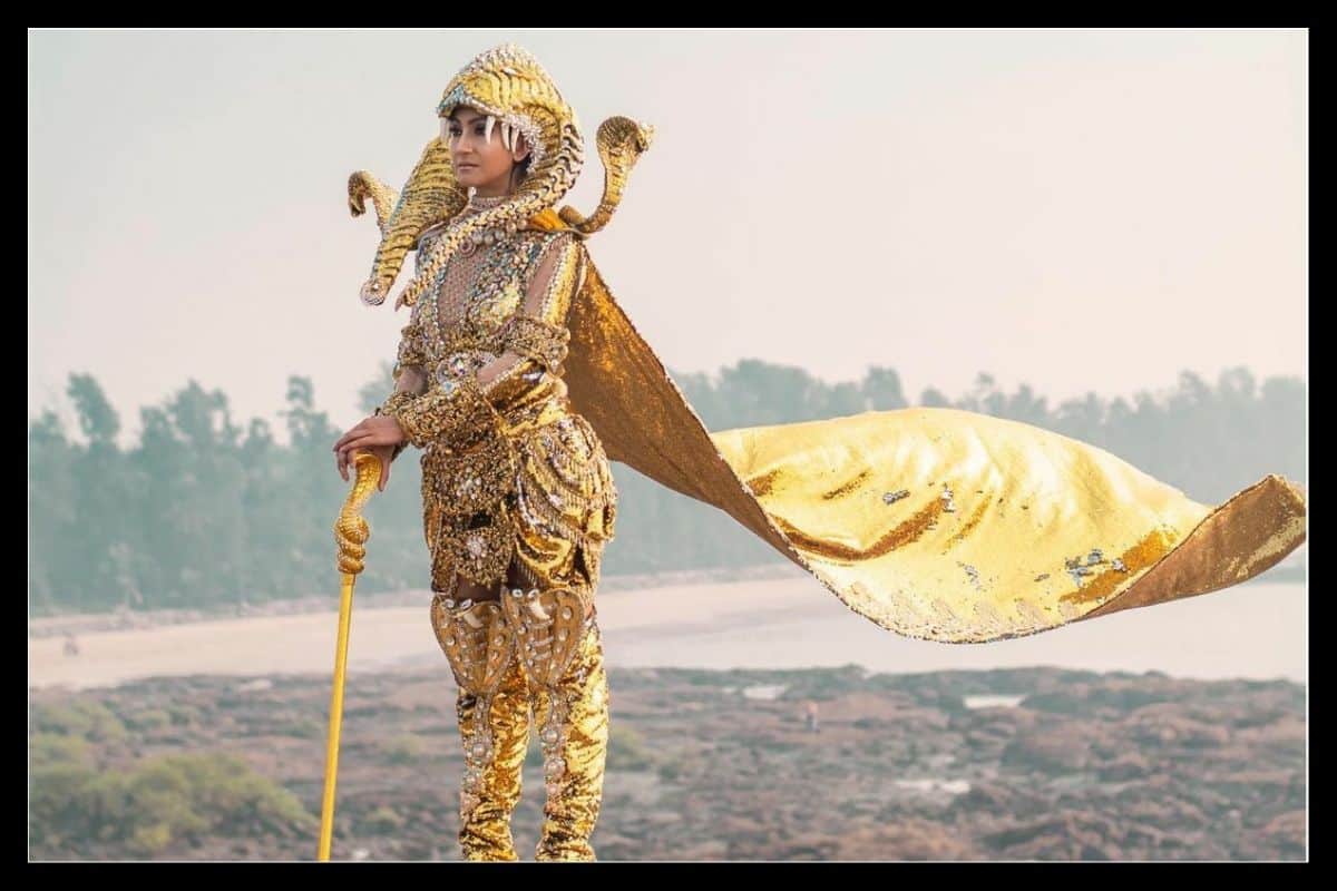 India Mrs World 2022 representative Navdeep Kaur stuns in Kundalini-Chakra inspired outfit