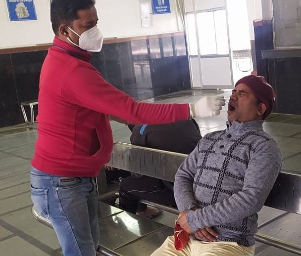 The havoc of Corona did not stop, 128 people were hit
