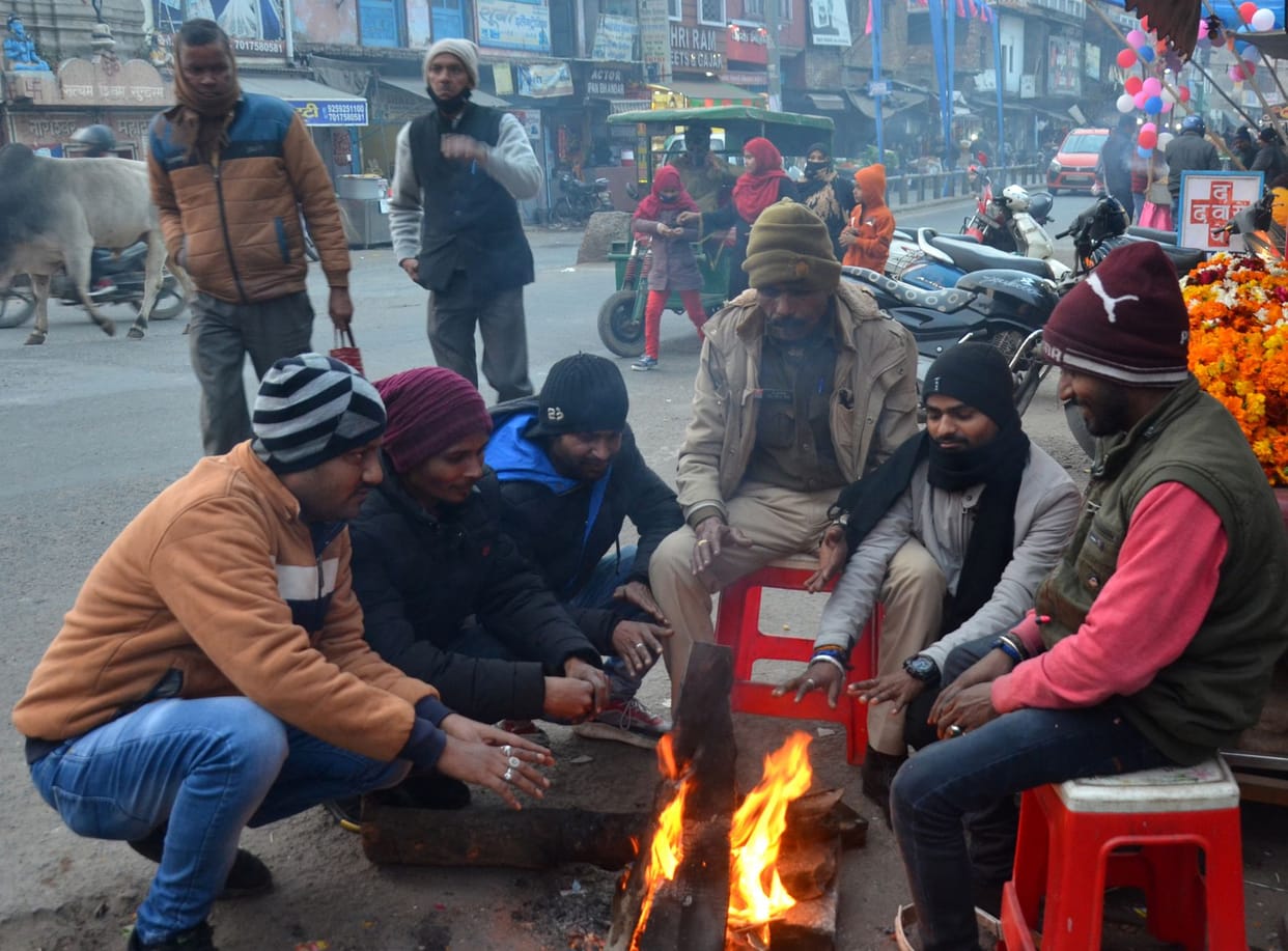 Cold wave increased cold