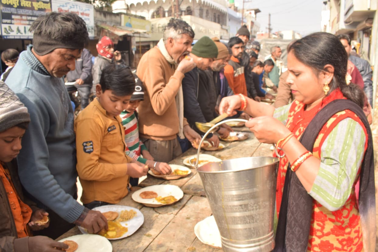 The festival of Sankranti celebrated when the Sun enters Capricorn