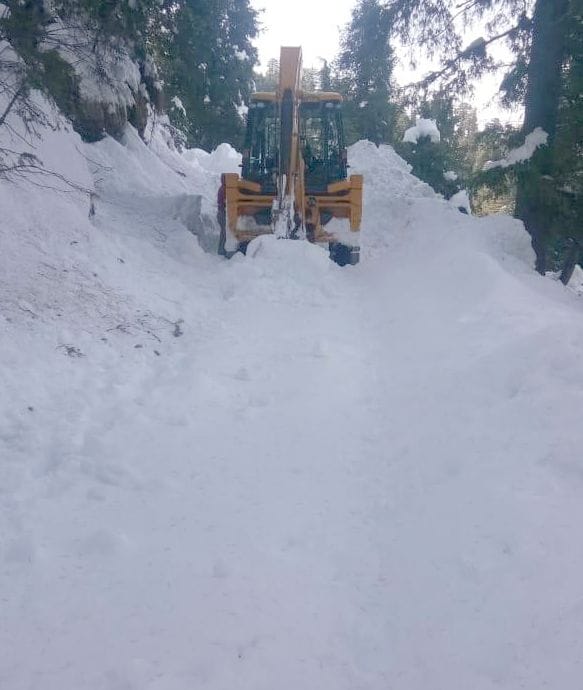 khjjiara lakkarmandi road open afet seven dayas