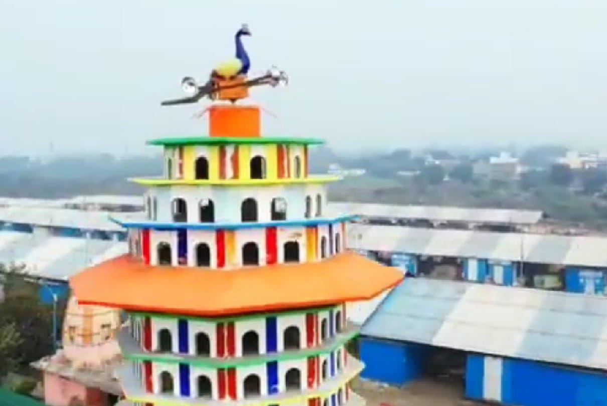 House of birds built in Dhar district: A unique bird house built on the initiative of members of Gaumata Seva Sanstha of Badnavar, people associated with social media