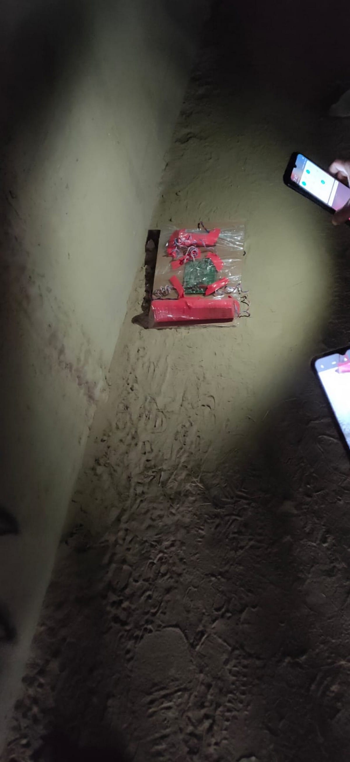 electric device found on railway track underground bridge rail operations stopped  in mirzapur