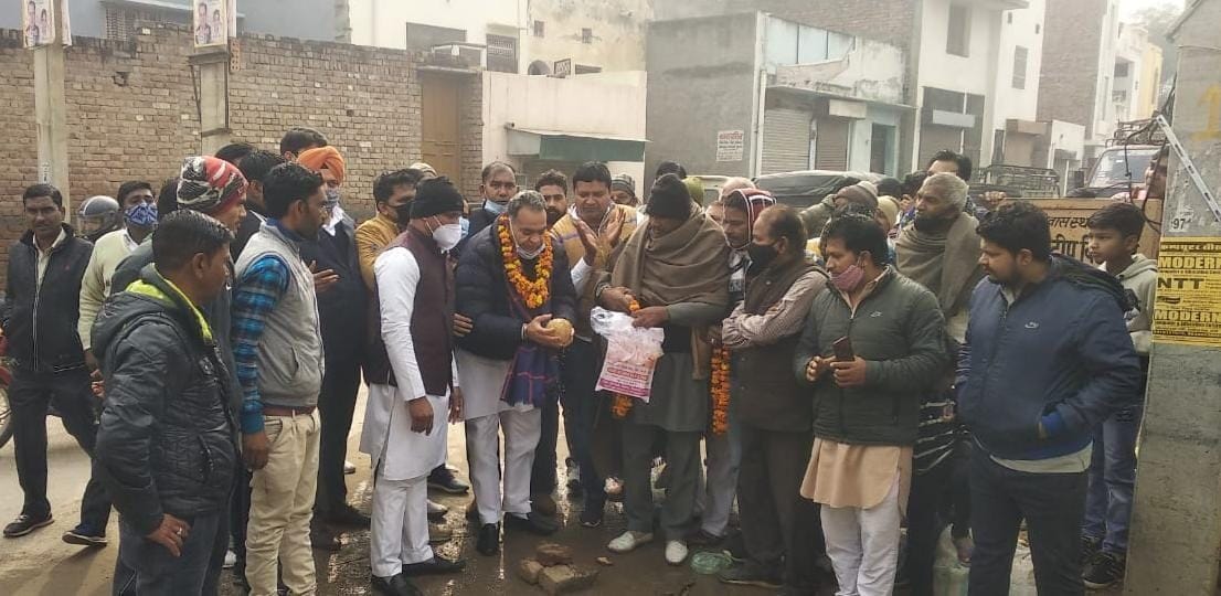 MLA Vinod Bhayana Corona positive, was involved in many programs on Friday