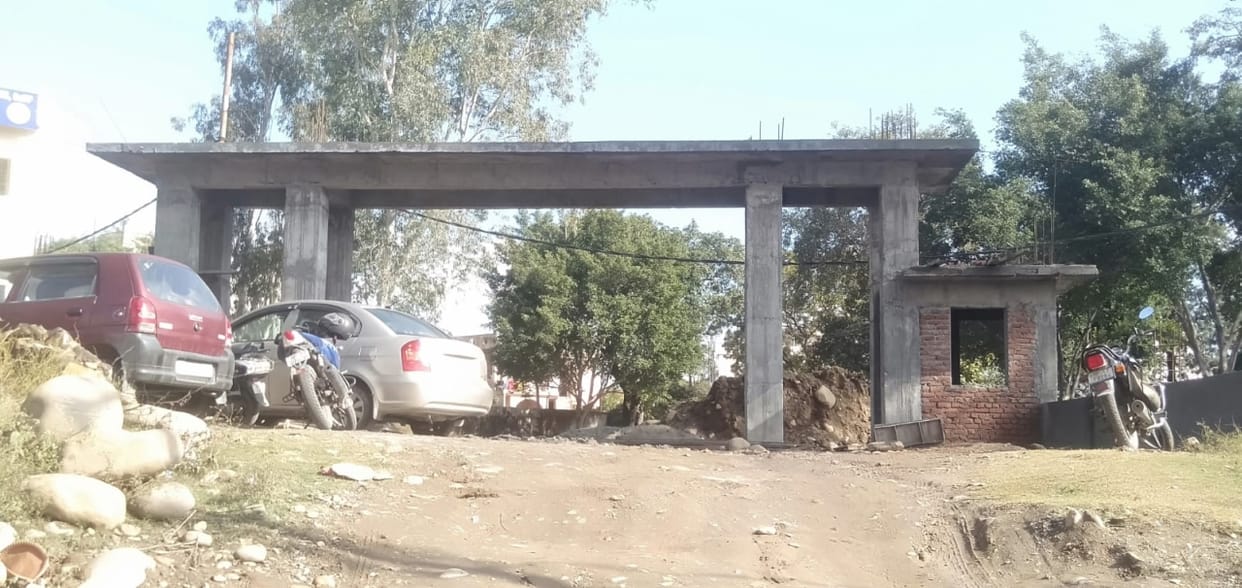 park yojna gate work begin in dei sahiba temple  land of ponta sahib