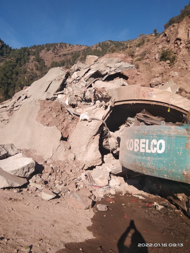 Land sliding
