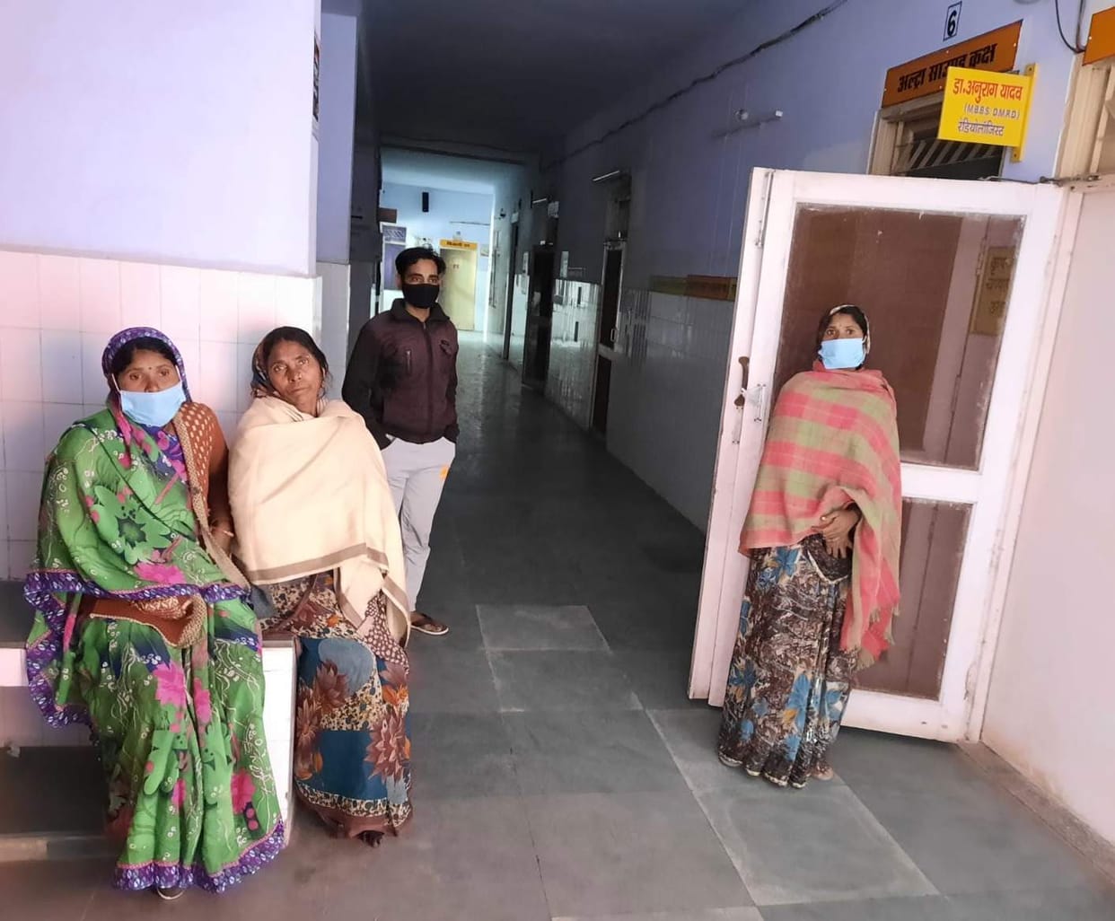 women come to delivery, 2.30 hours lies in hospital
