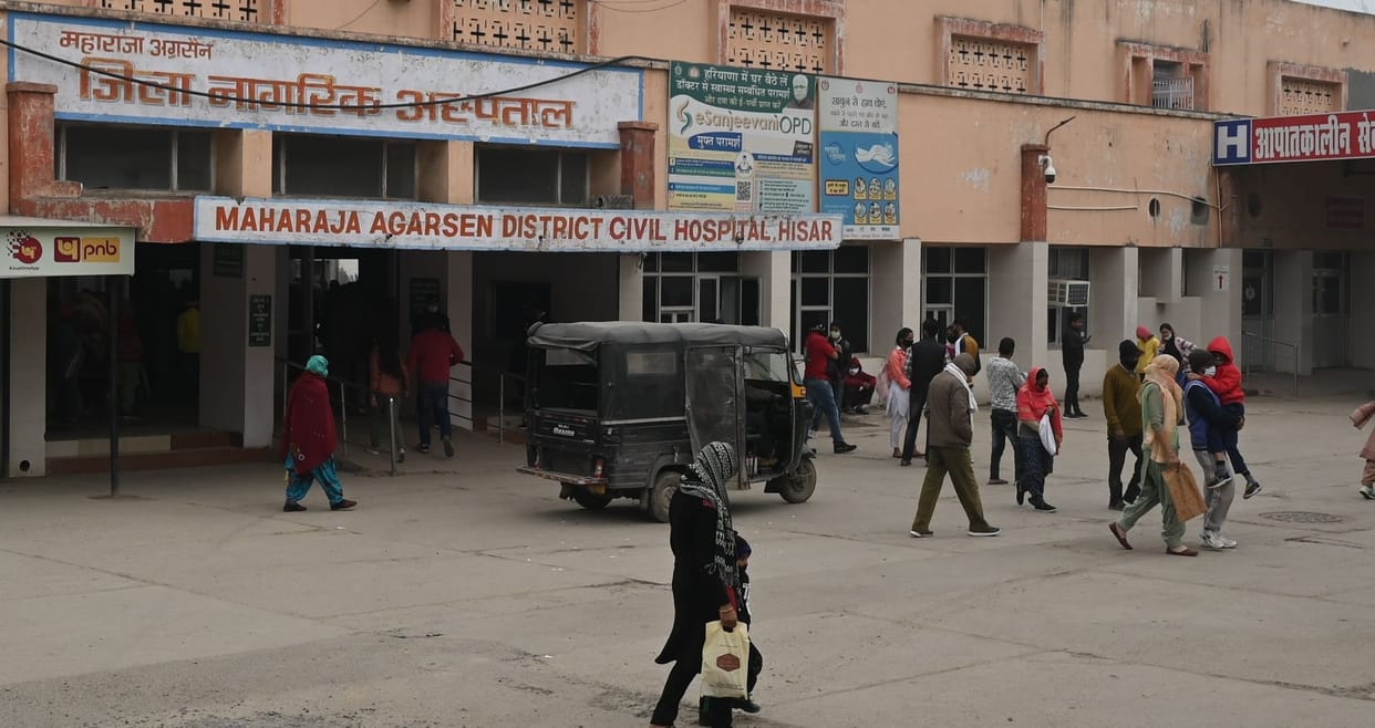 Proposal for new building of civil hospital admitted in files for two years