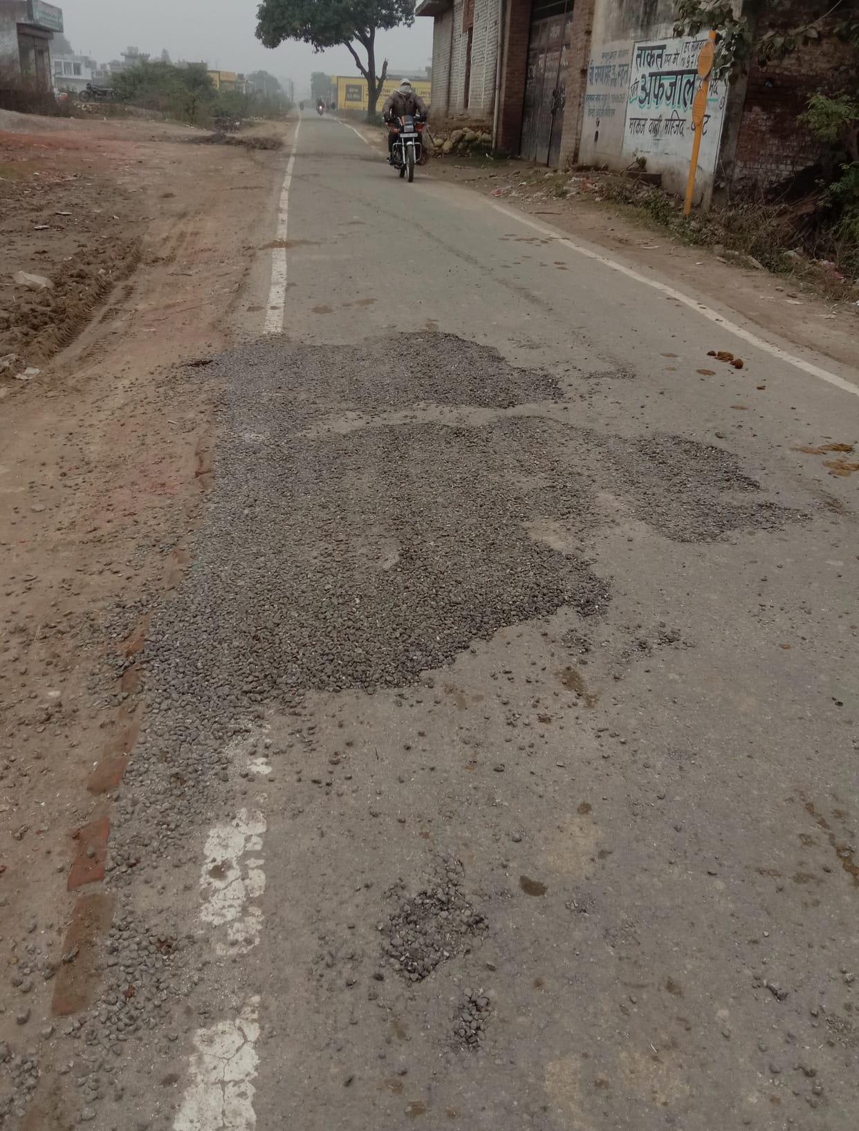 Roads are breaking as soon as they are built, questions are being raised on quality