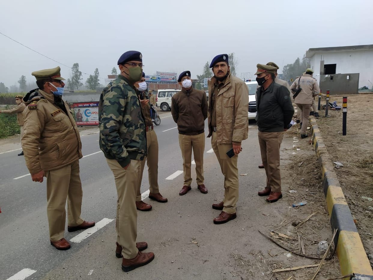 SSP inspected Uttarakhand border