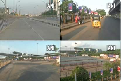 तमिलनाडु की राजधानी चेन्नई में संपू्र्ण लॉकडाउन का असर