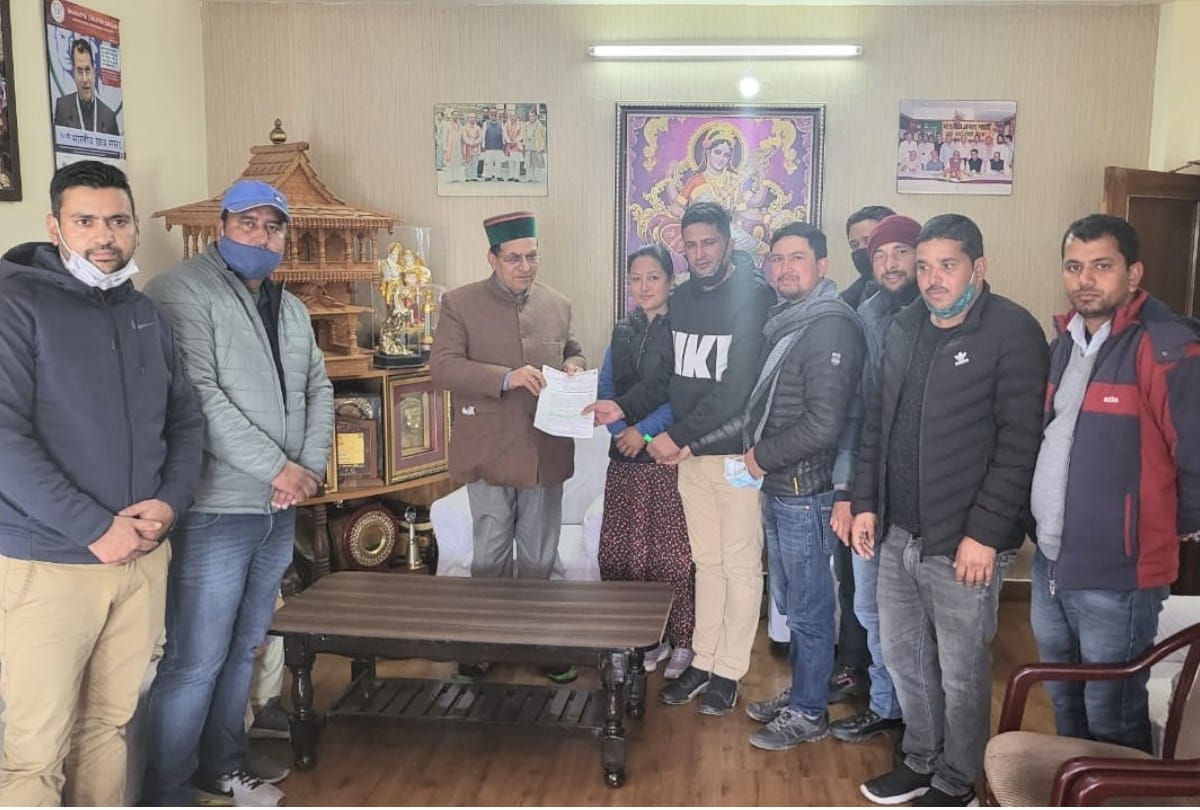SMC teachers meet cabinet minister suresh bhardwaj in shimla