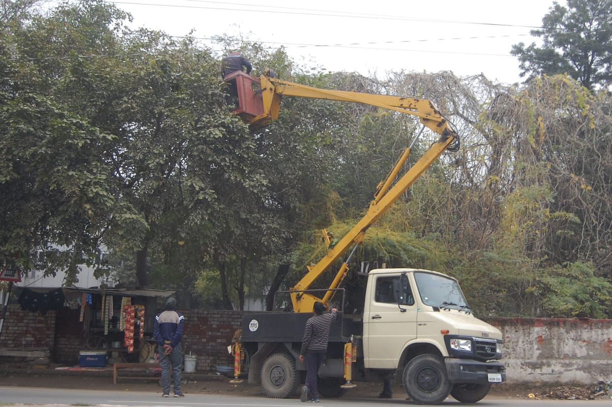Repair campaign started, people were upset due to lack of electricity for five hours