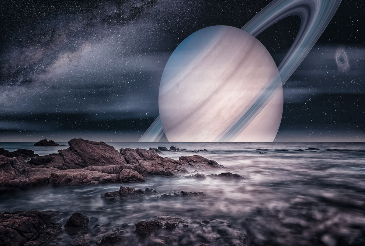 Water on The Moon saturn moon mimas may be hiding a ocean study finds