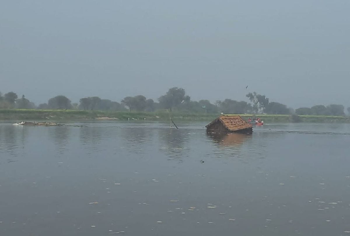 Yamuna water level increased in Mathura