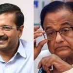 अरविंद केजरीवाल-पी चिंदबरम