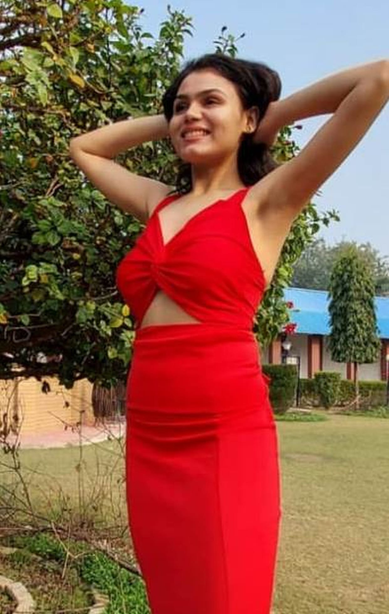 Vanshika as Miss and Ashish as Mr. India