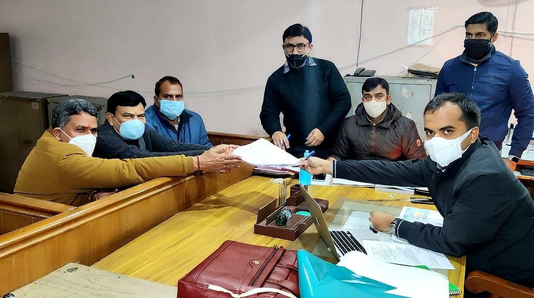 BJP's KP Malik fills the form