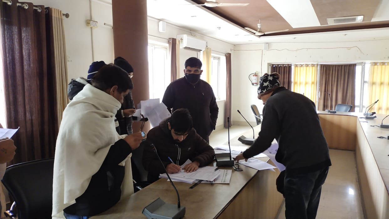 Notice sent for recovery of property tax, disturbance of survey became a problem