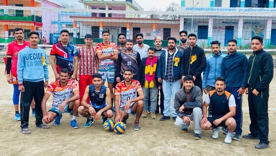Nagchala's team champion in volleyball