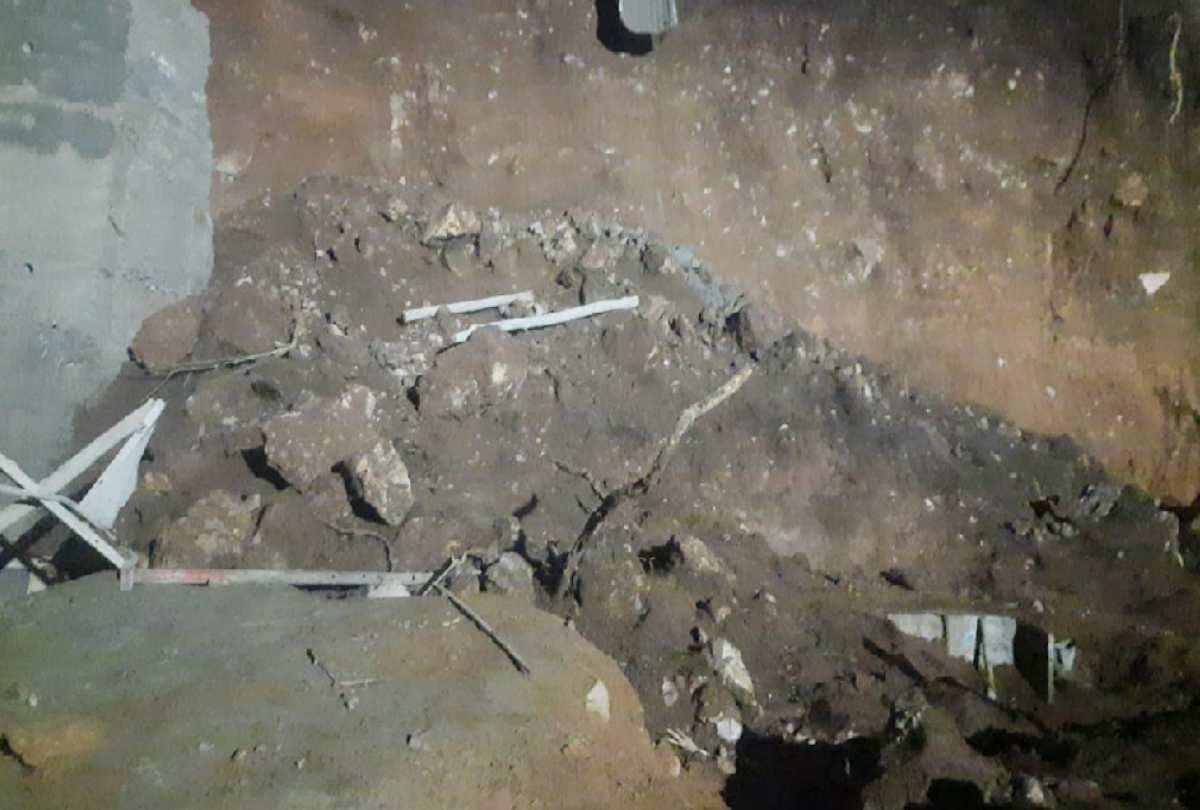 Landslide during construction of riot in AIIMS, one worker killed, two injured