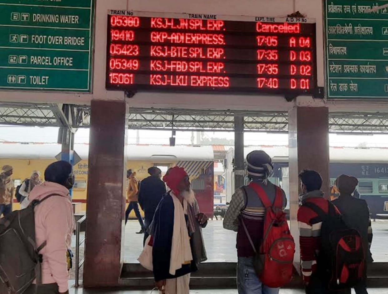 Kasganj-Lucknow special train canceled till January 22