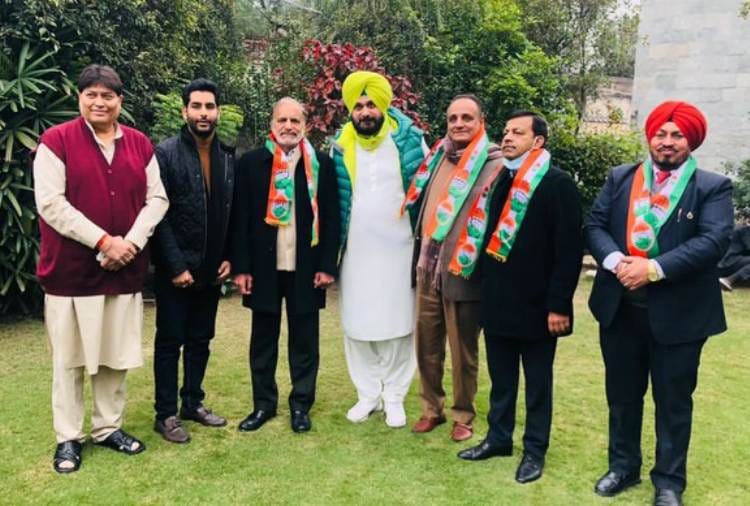 Patiala Former Mayor Vishnu Sharma joins Congress